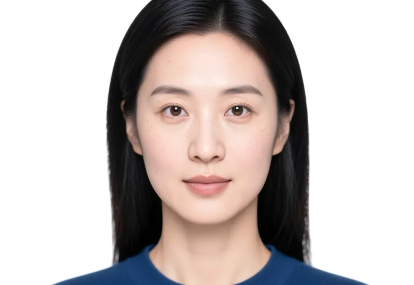 Chinesisches Ausweisfoto